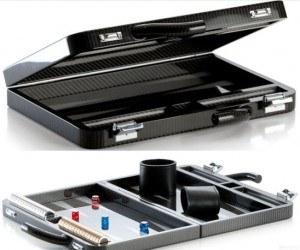 The latest in for the rich geeks and collectors is the full carbon Backgammon Case by...