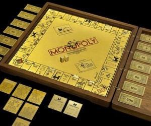 And here you thought that you had game with your gold leaf Monopoly set, ha!  Check o...