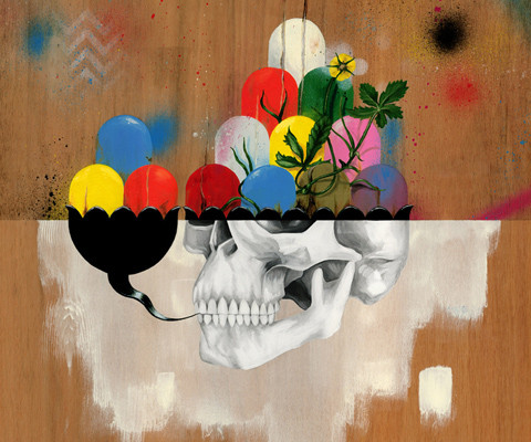 Amazing new artwork from Famous When Dead.