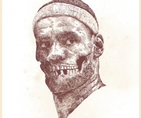 Cleveland, Ohio, based artist Oliver Barrett has just launched a new website showcasing his fantastic body of illustrative works. With a portfolio spanning vector imaging and portraiture, as well as other styles, Barrett brings an imaginative clarity to the subjects he creates and addresses. Our personal favorite? The ‘King is Dead’, a not-so-sappy farewell to Lebron James from the city that he scorned.