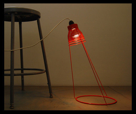 Designer Soo Kwon fused high-design with low-tech manufacturing to create the Licht.  The result is a beautiful and simple light fixture that was produced at a relatively low cost.